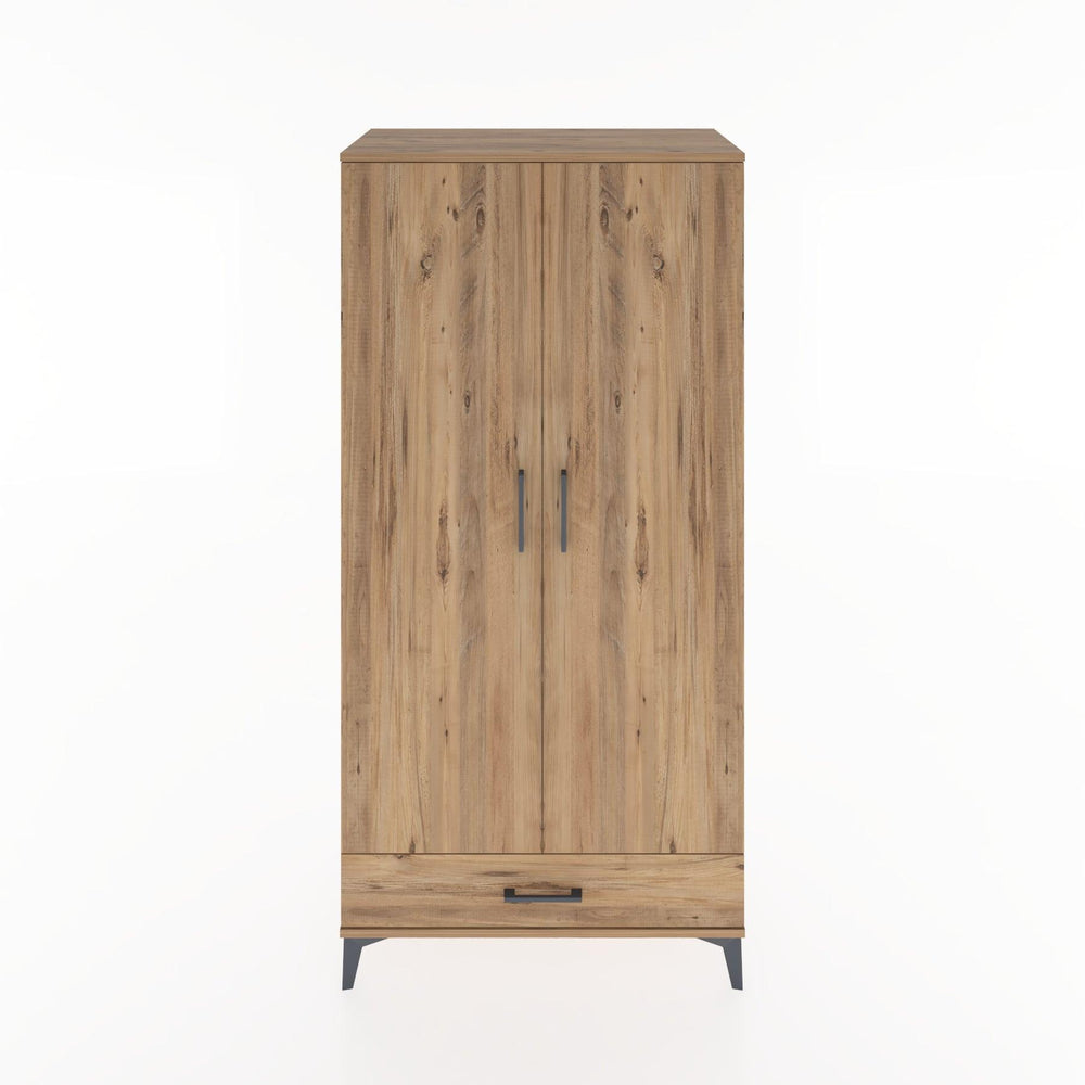 Woodntry Modular Cabinet Pine 88x44x170 cm with Doors and Drawers KC8-3
