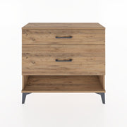 Woodntry Modüler Şifonyer İki Çekmeceli V8 88x30x68 cm Çam - Woodntry