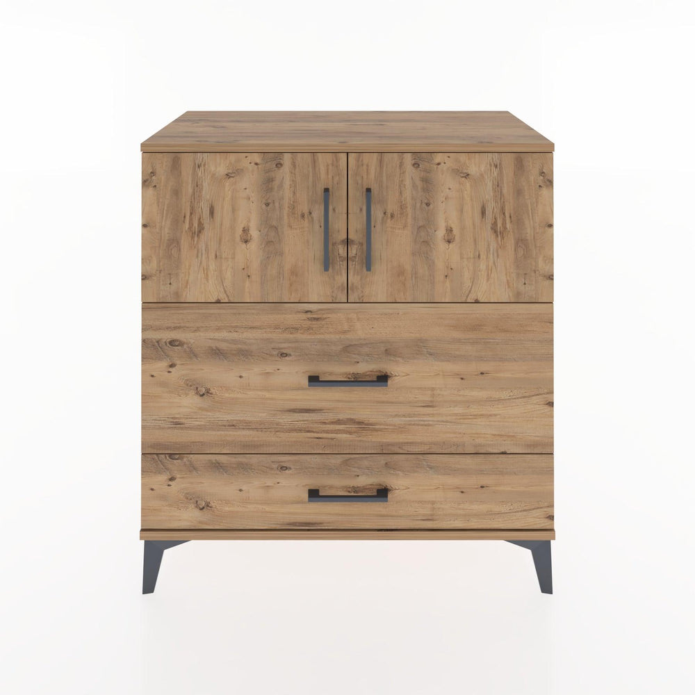Woodntry Modular Dresser Pine 88x44x84 cm with Cover and Drawer KC113-3