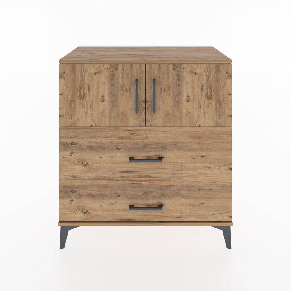 Woodntry Modular Dresser Pine 88x44x84 cm with Cover and Drawer KC114-3