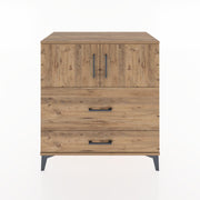 Woodntry Modular Dresser Pine 88x44x84 cm with Cover and Drawer KC114-3