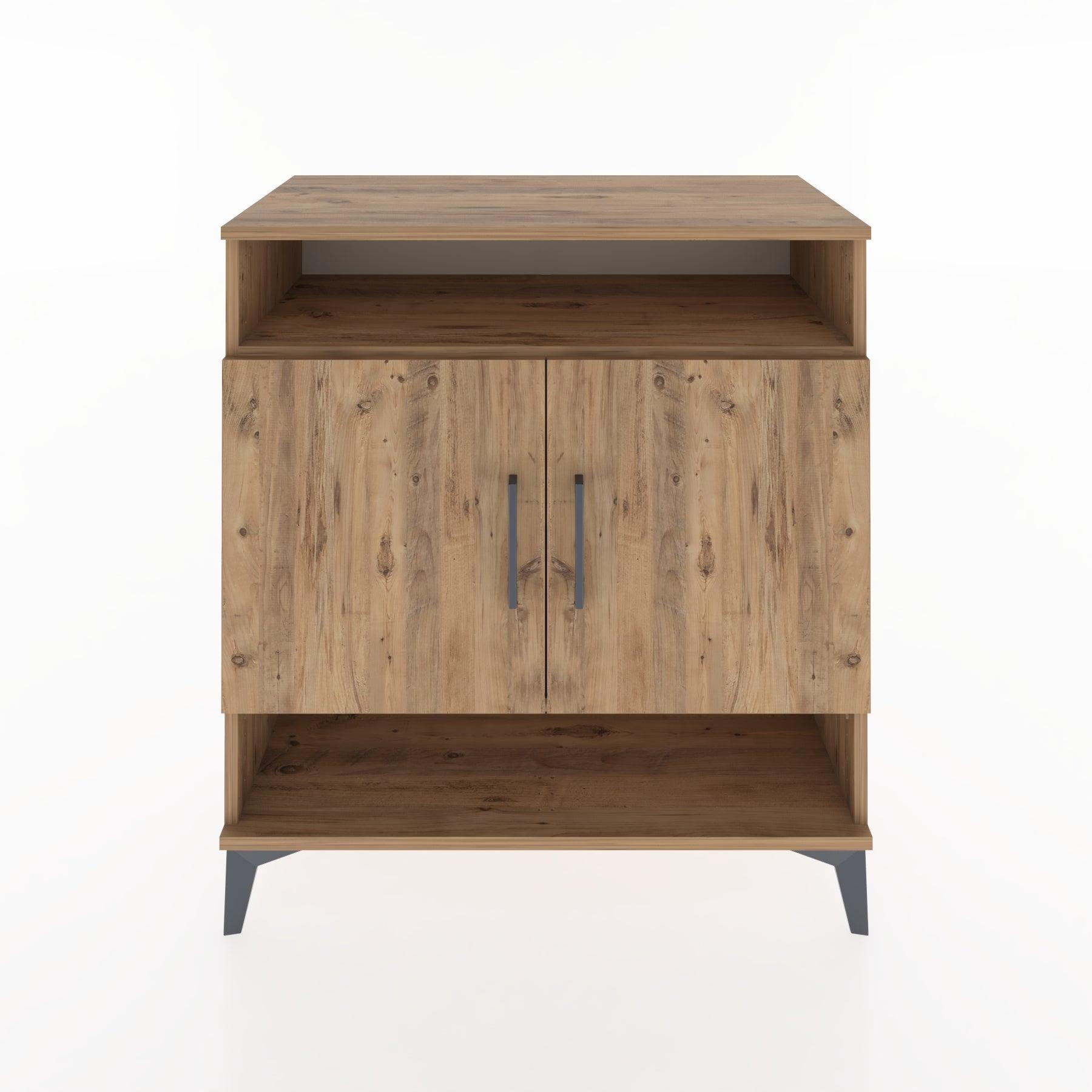 Woodntry Modular Dresser Pine 88x44x84 cm with Cover and Shelf KR69-3