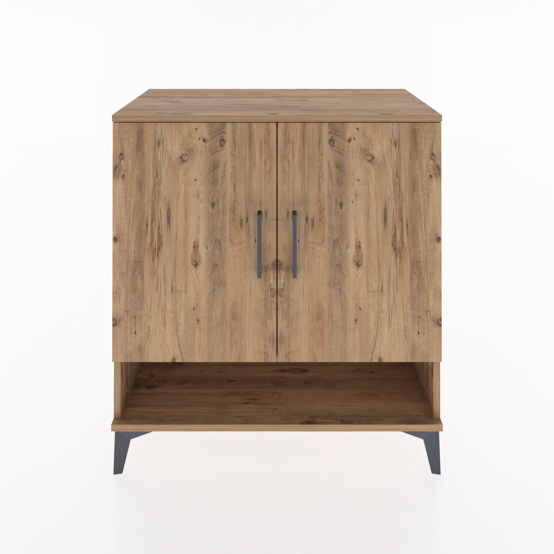 Woodntry Modular Dresser Pine 88x44x84 cm with Cover and Shelf KR75-3