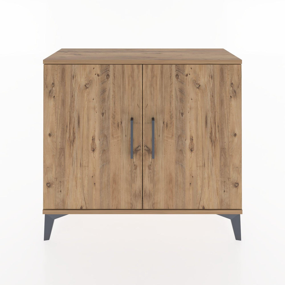 Woodntry Modüler Şifonyer İki Kapaklı V2 88x30x68 cm Çam - Woodntry