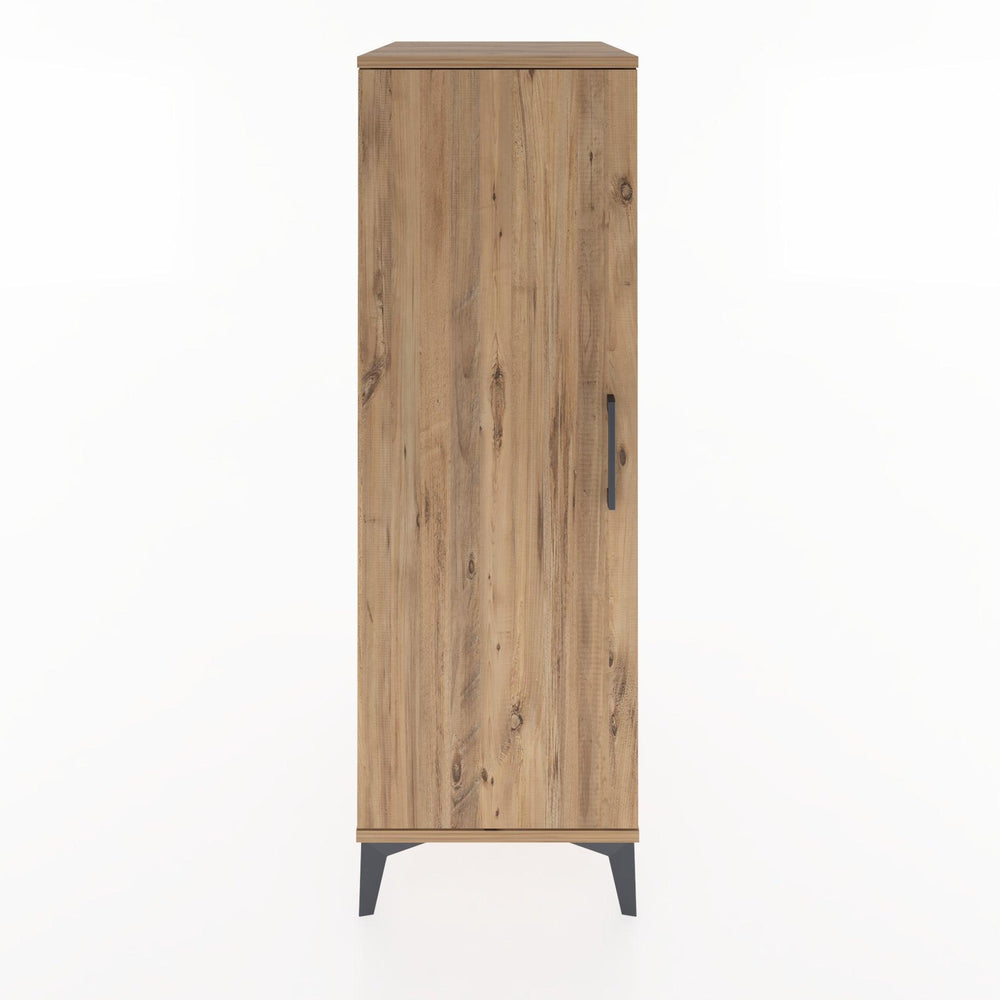 Woodntry Modular Cabinet Pine 44x30x122 cm With Cover K1-3