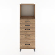Woodntry Modular Cabinet Pine 60x44x170 cm with Drawers and Shelves CR45-3