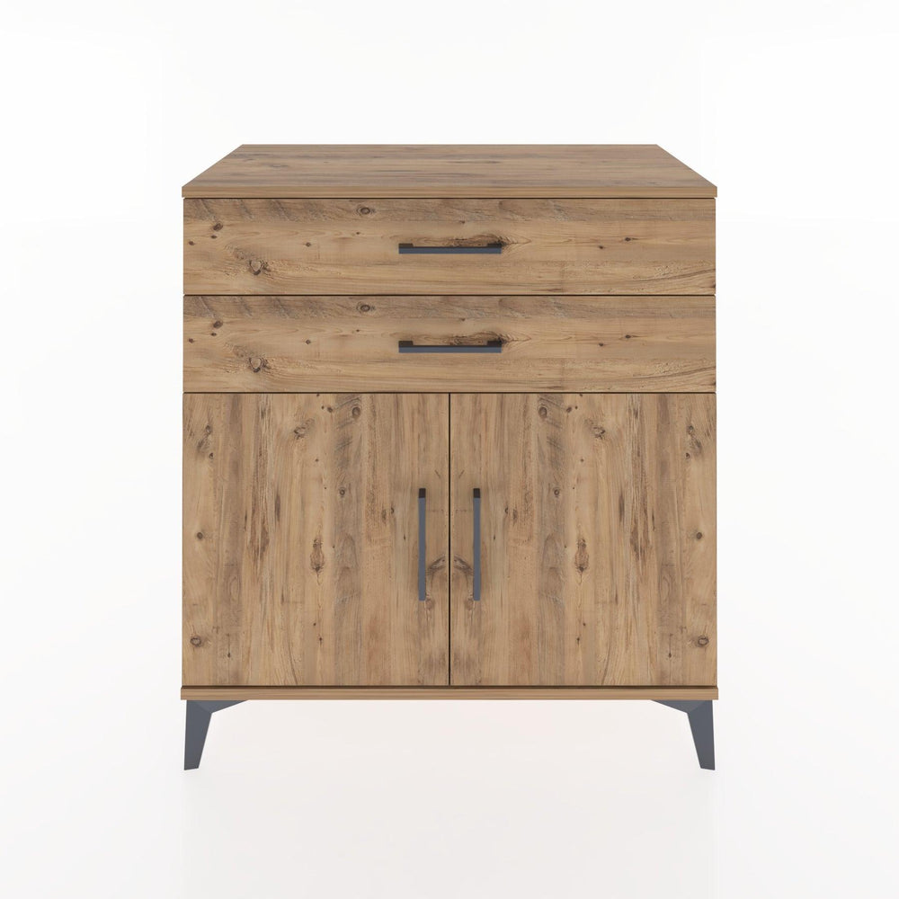 Woodntry Modular Dresser Pine 88x44x84 cm with Cover and Drawer KC33-3