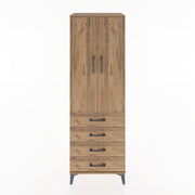 Woodntry Modular Cabinet Pine 60x44x170 cm with Doors and Drawers KC27-3