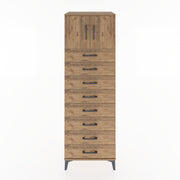 Woodntry Modular Cabinet Pine 60x44x170 cm with Doors and Drawers KC1-3