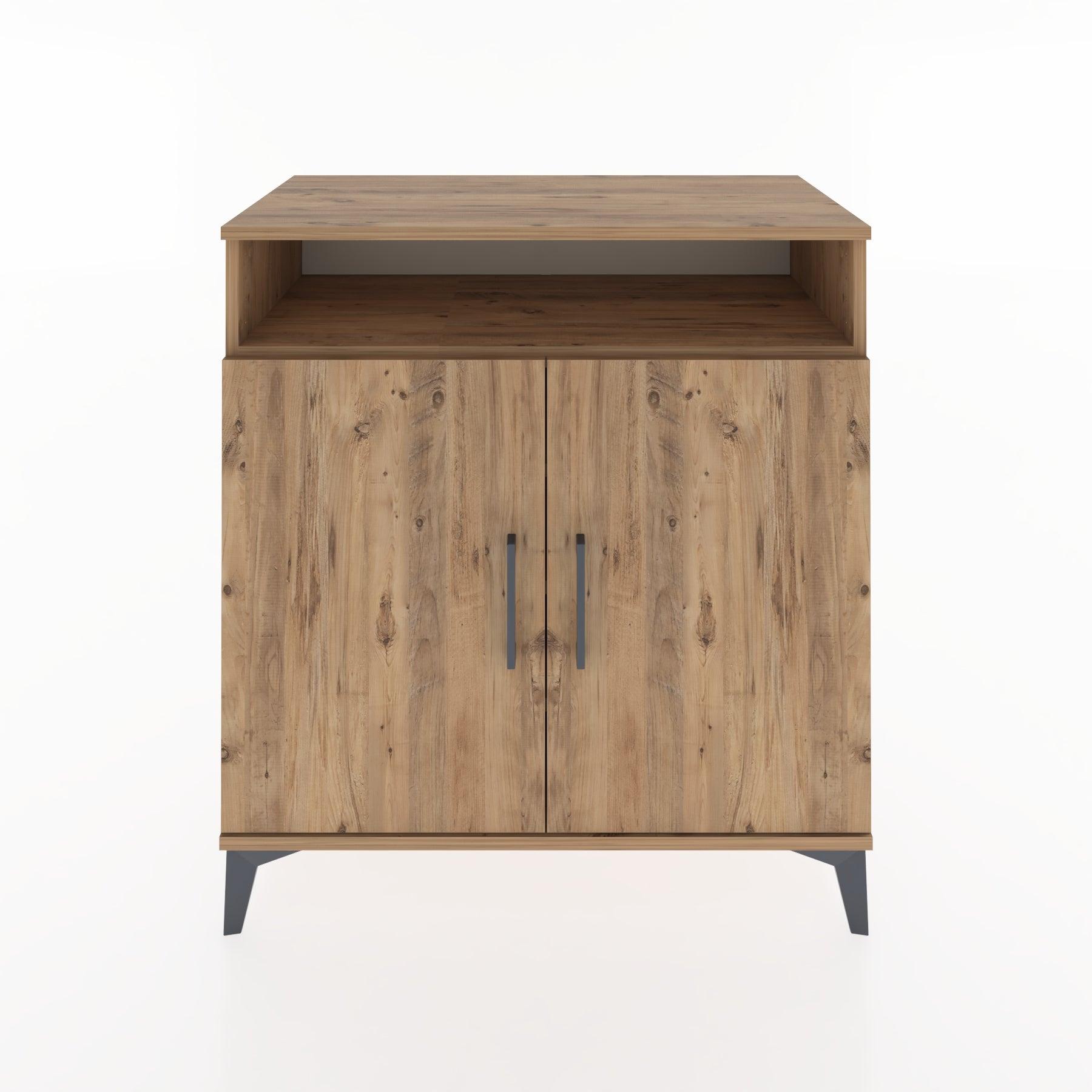 Woodntry Modular Dresser Pine 88x44x84 cm with Cover and Shelf KR82-3