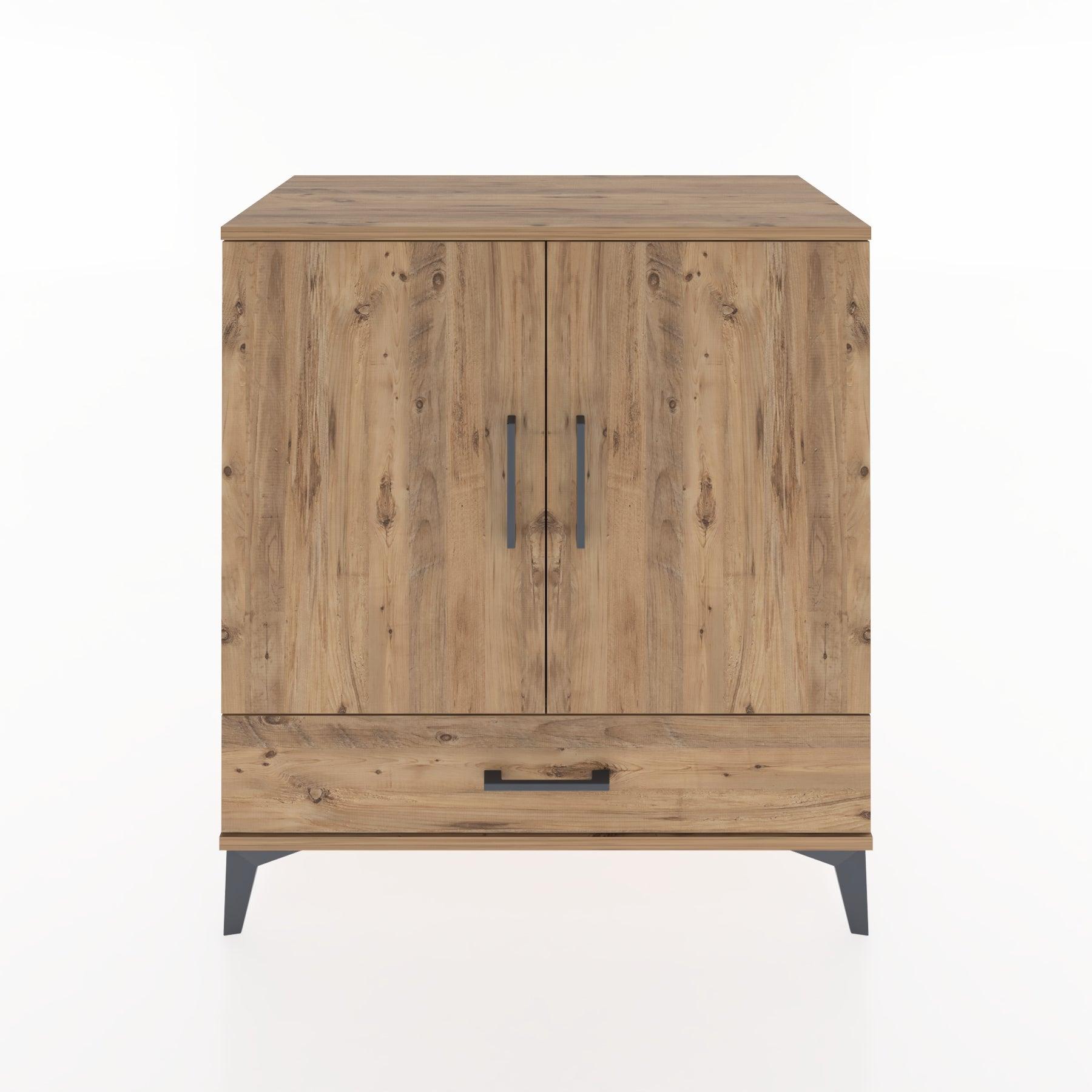 Woodntry Modular Dresser Pine 88x44x84 cm with Cover and Drawer KC72-3