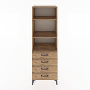 Woodntry Modular Cabinet Pine 60x44x170 cm with Drawers and Shelves CR36-3