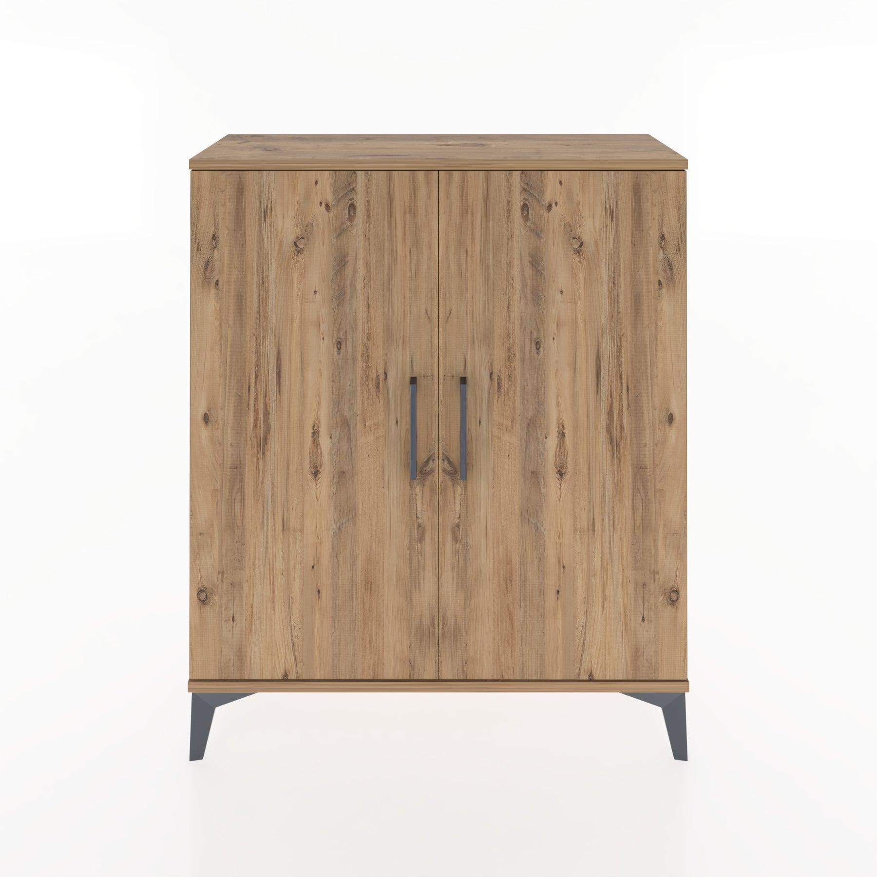 Woodntry Modüler Şifonyer Çam 88x30x94 cm Kapaklı K4-3