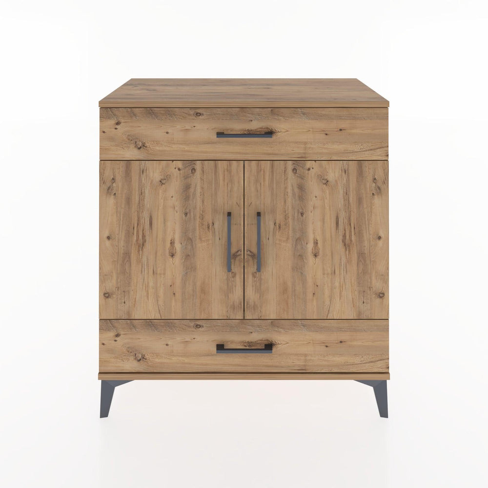 Woodntry Modular Dresser Pine 88x44x84 cm with Cover and Drawer KC58-3