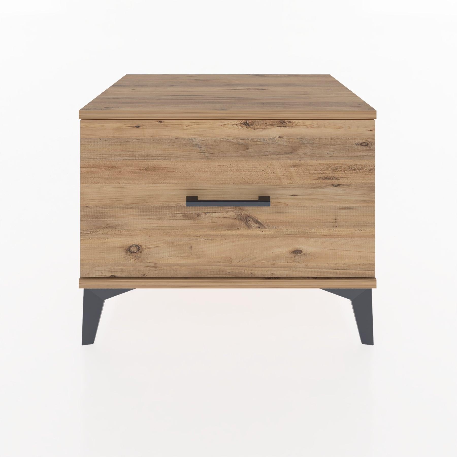Woodntry Modular Nightstand Pine 60x44x68 cm Drawer C1-3