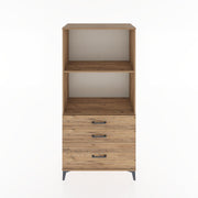 Woodntry Modular Cabinet Pine 88x44x170 cm with Drawers and Shelves CR42-3