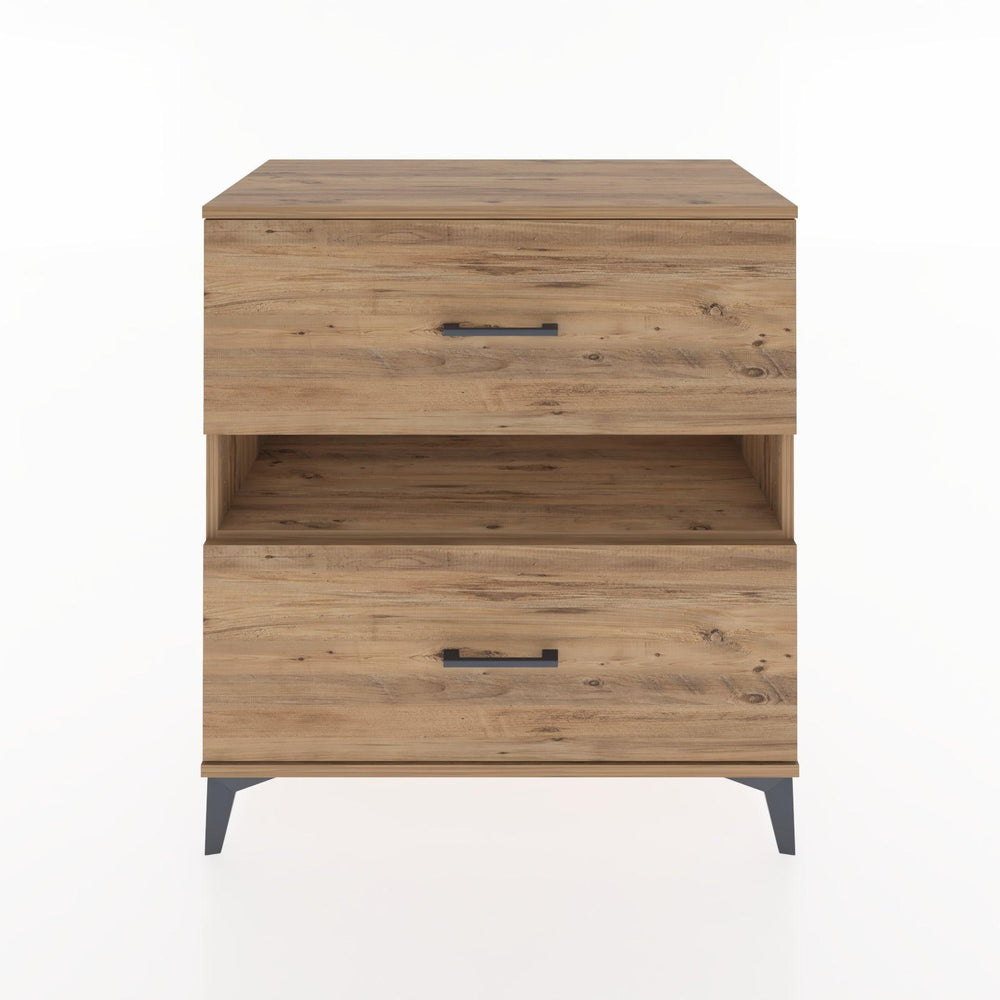 Woodntry Modular Dresser Pine 88x44x84 cm with Drawers and Shelves CR2-3