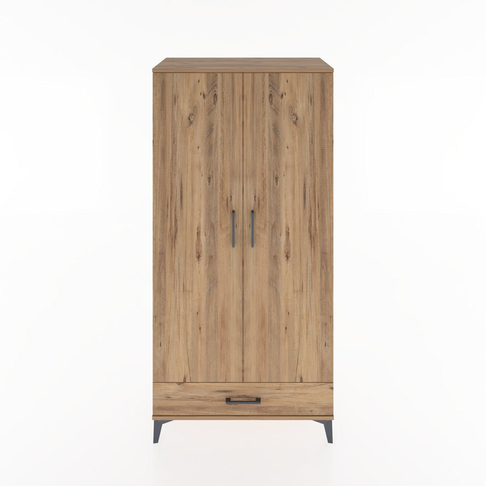Woodntry Modular Cabinet Pine 88x44x170 cm with Doors and Drawers KC30-3