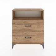 Woodntry Modular Dresser Pine 88x30x94 cm with Drawers and Shelves CR16-3