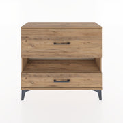 Woodntry Modüler Şifonyer İki Çekmeceli V10 88x30x68 cm Çam - Woodntry