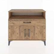Woodntry Modüler Şifonyer Kapak Raf Çekmeceli 88x30x68 cm Çam - Woodntry