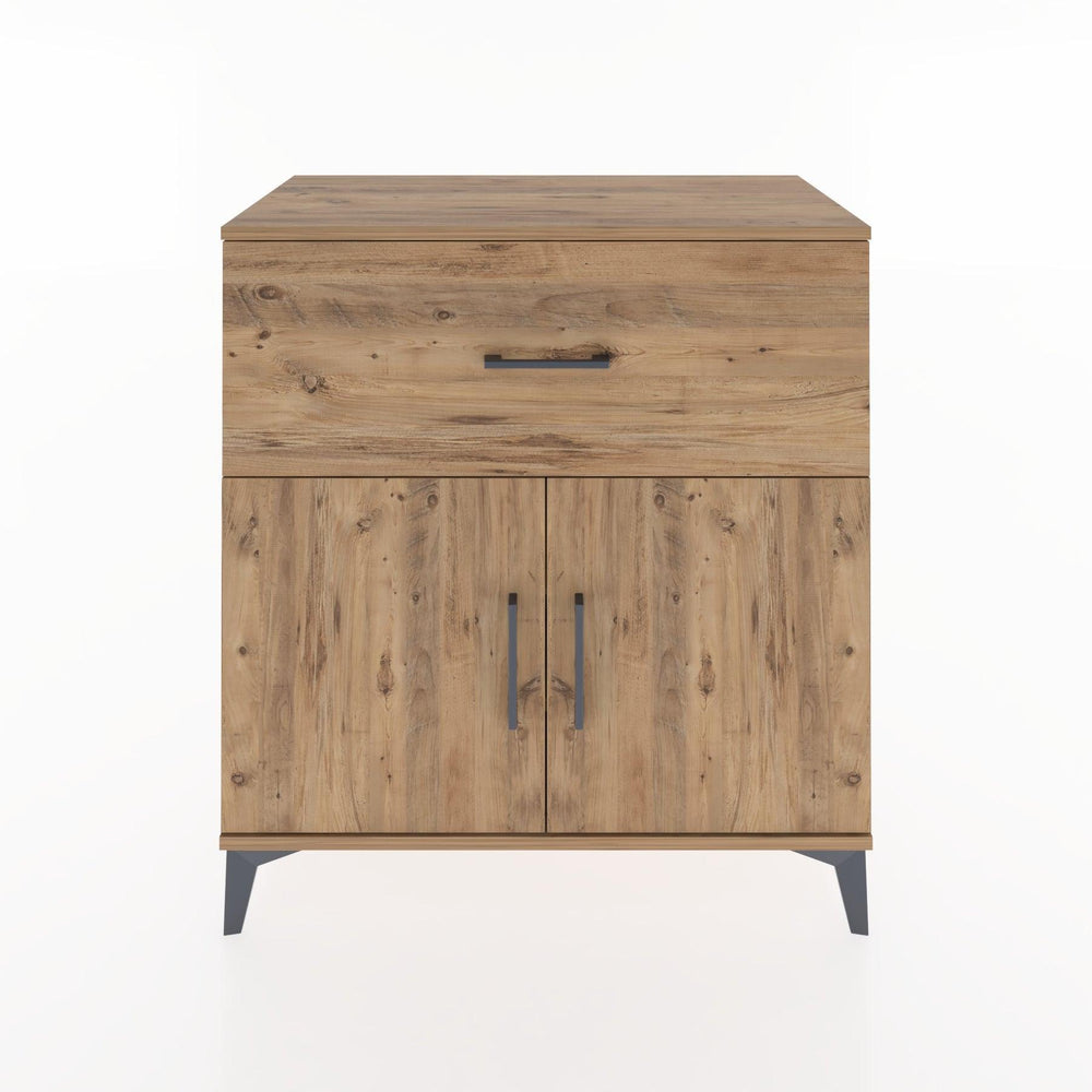 Woodntry Modular Dresser Pine 88x44x84 cm with Cover and Drawer KC49-3