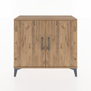 Woodntry Modüler Şifonyer İki Kapaklı V1 88x30x68 cm Çam - Woodntry