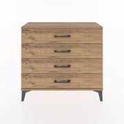 Woodntry Modüler Şifonyer 4 Çekmeceli 88x30x68 cm Çam - Woodntry
