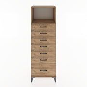 Woodntry Modular Cabinet Pine 60x44x170 cm with Drawers and Shelves CR38-3