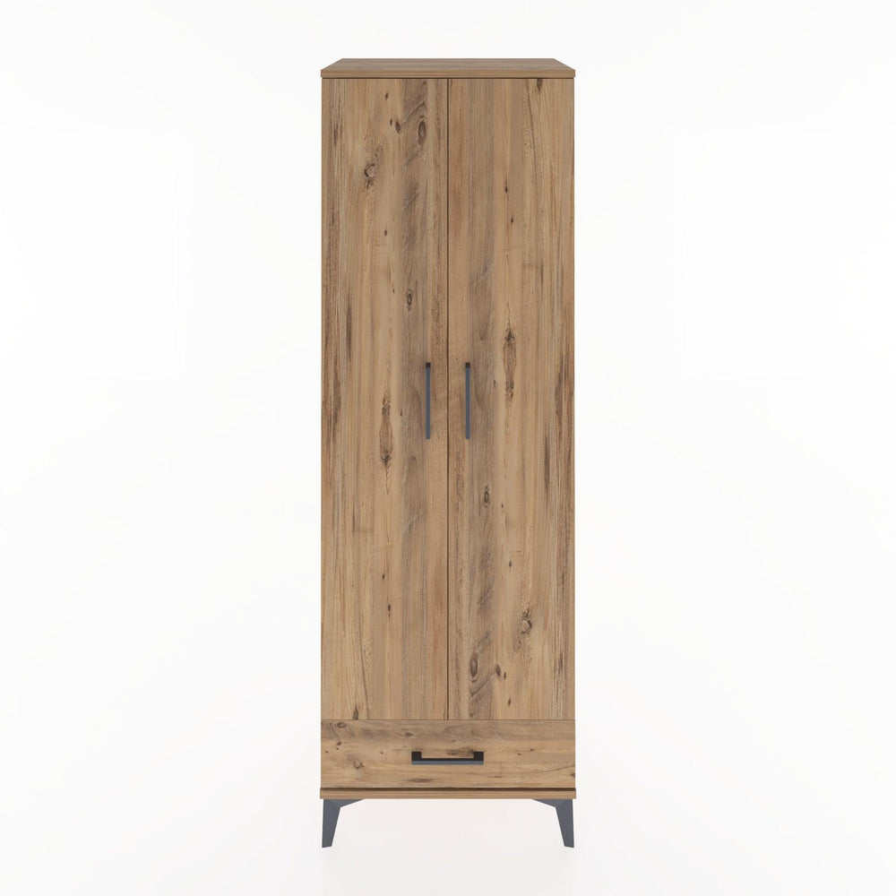 Woodntry Modular Cabinet Pine 60x44x170 cm with Doors and Drawers KC8-3