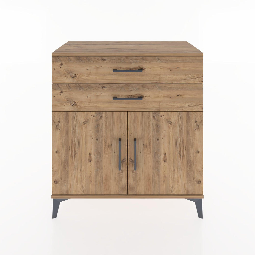Woodntry Modular Dresser Pine 88x44x84 cm with Cover and Drawer KC31-3