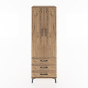 Woodntry Modular Cabinet Pine 60x44x170 cm with Doors and Drawers KC6-3