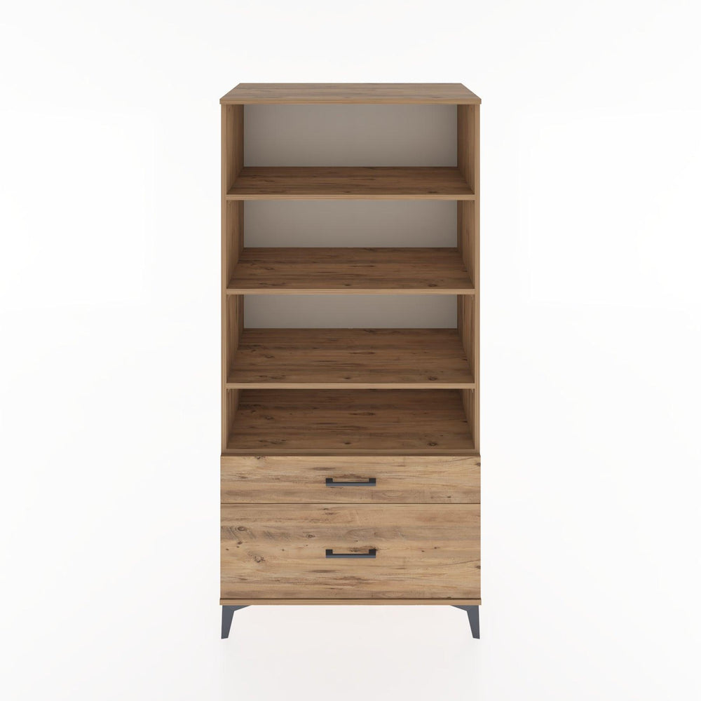 Woodntry Modular Cabinet Pine 88x44x170 cm with Drawers and Shelves CR43-3