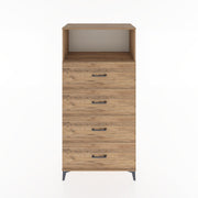 Woodntry Modular Cabinet Pine 88x44x170 cm with Drawers and Shelves CR53-3