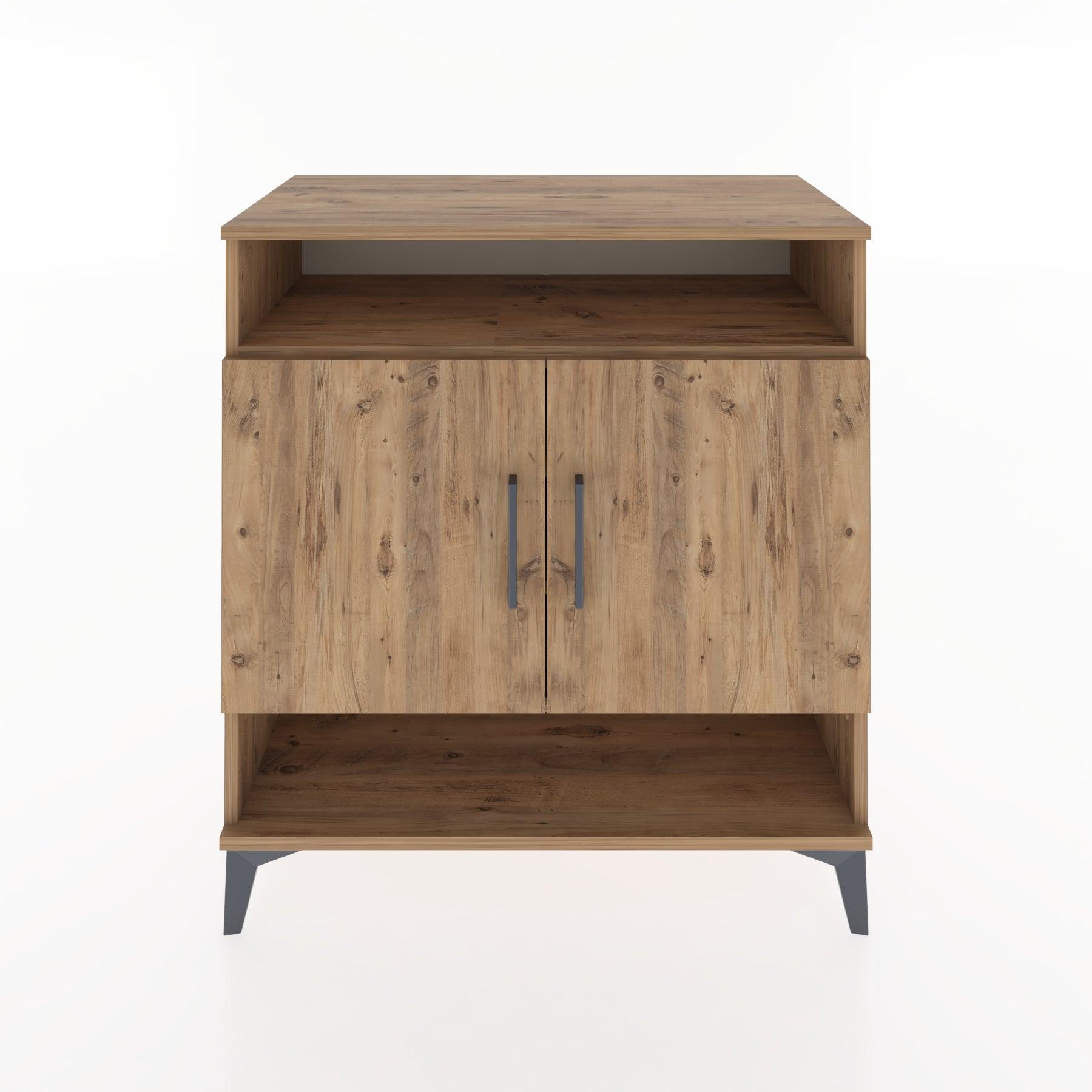 Woodntry Modular Dresser Pine 88x44x84 cm with Cover and Shelf KR67-3