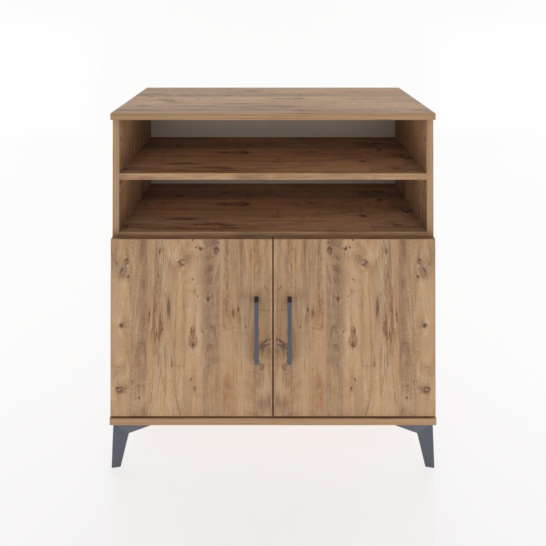 Woodntry Modular Dresser Pine 88x44x84 cm with Cover and Shelf KR39-3