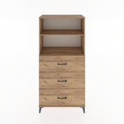Woodntry Modular Cabinet Pine 88x44x170 cm with Drawers and Shelves CR52-3
