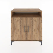 Woodntry Modular Dresser Pine 88x44x84 cm with Cover and Shelf KR84-3