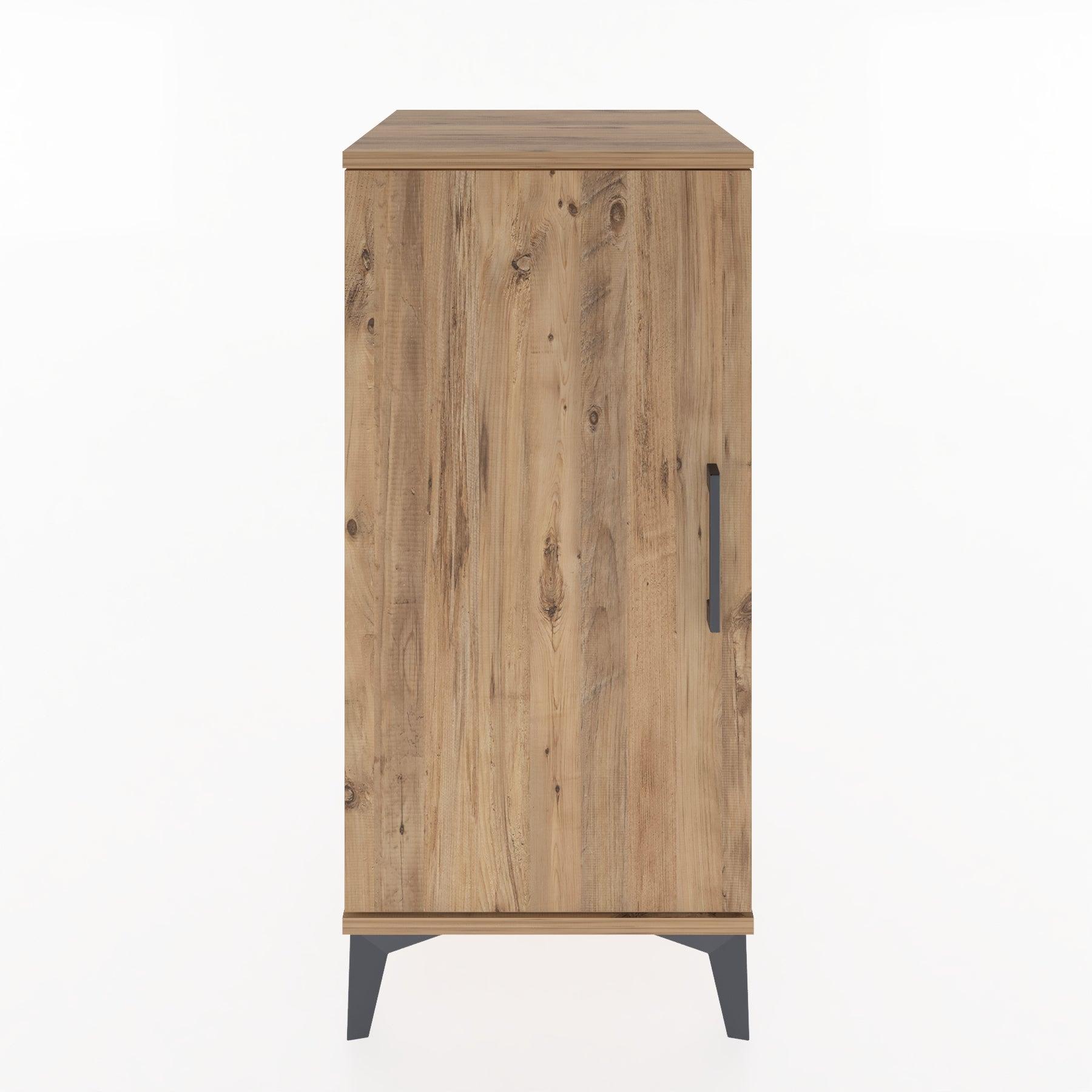 Woodntry Modular Nightstand Pine 44x44x84 cm With Cover K23-3
