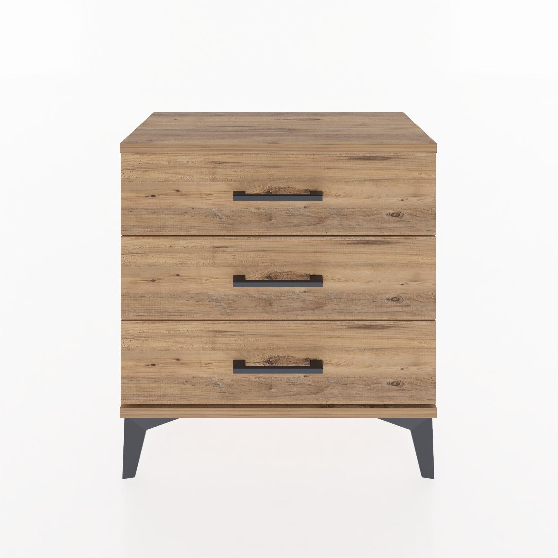 Woodntry Modular Nightstand Pine 60x30x52 cm Drawer C1-3