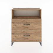 Woodntry Modular Dresser Pine 88x30x94 cm with Drawers and Shelves CR14-3