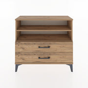 Woodntry Modüler Şifonyer İki Çekmeceli V2 88x30x68 cm Çam - Woodntry
