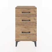 Woodntry Modüler Komodin Üç Çekmeceli V2 44x30x68 cm Çam - Woodntry