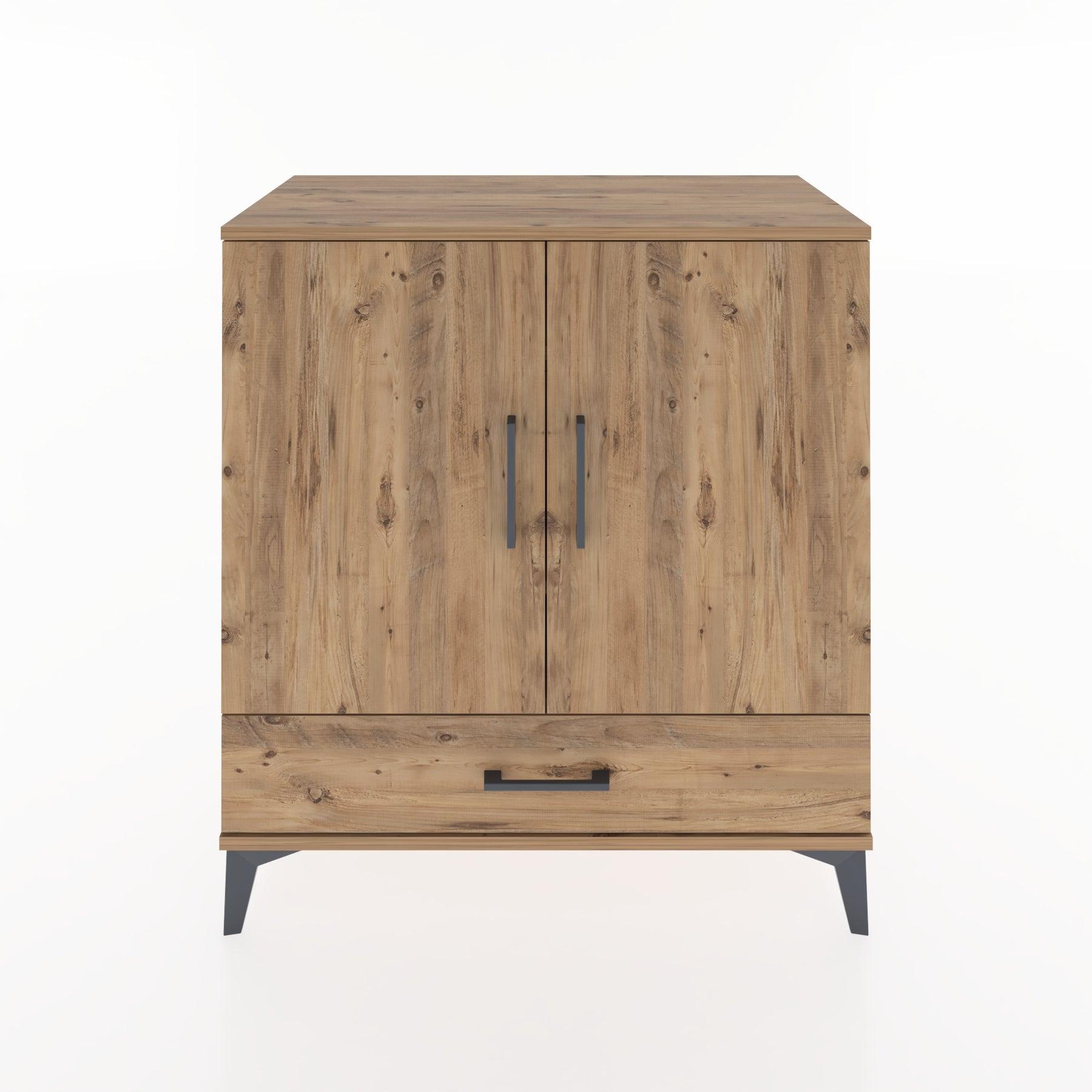 Woodntry Modular Dresser Pine 88x44x84 cm with Cover and Drawer KC71-3