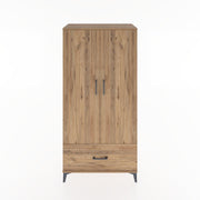 Woodntry Modular Cabinet Pine 88x44x170 cm with Doors and Drawers KC16-3