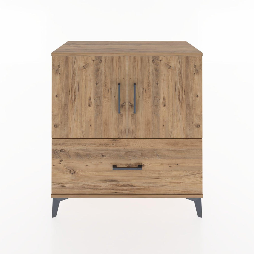Woodntry Modular Dresser Pine 88x44x84 cm with Cover and Drawer KC46-3