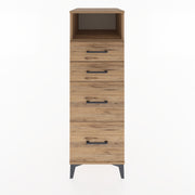 Woodntry Modular Cabinet Pine 44x59x122 cm with Drawers and Shelves CR101-3