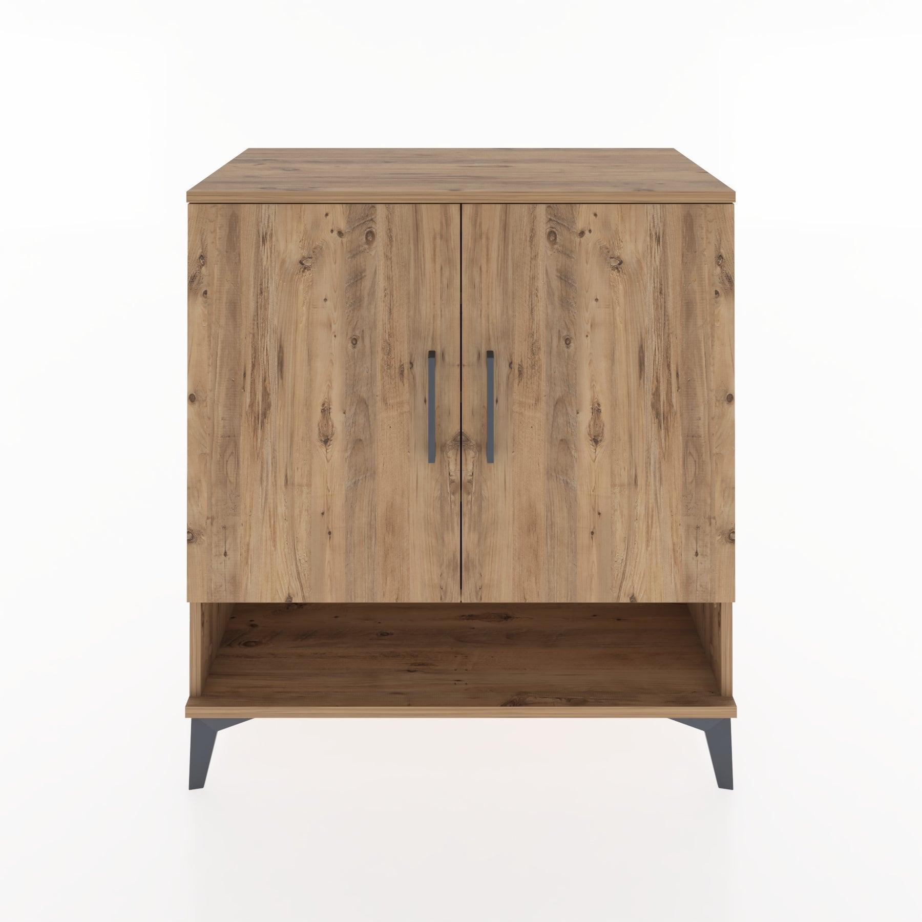 Woodntry Modular Dresser Pine 88x44x84 cm with Cover and Shelf KR74-3