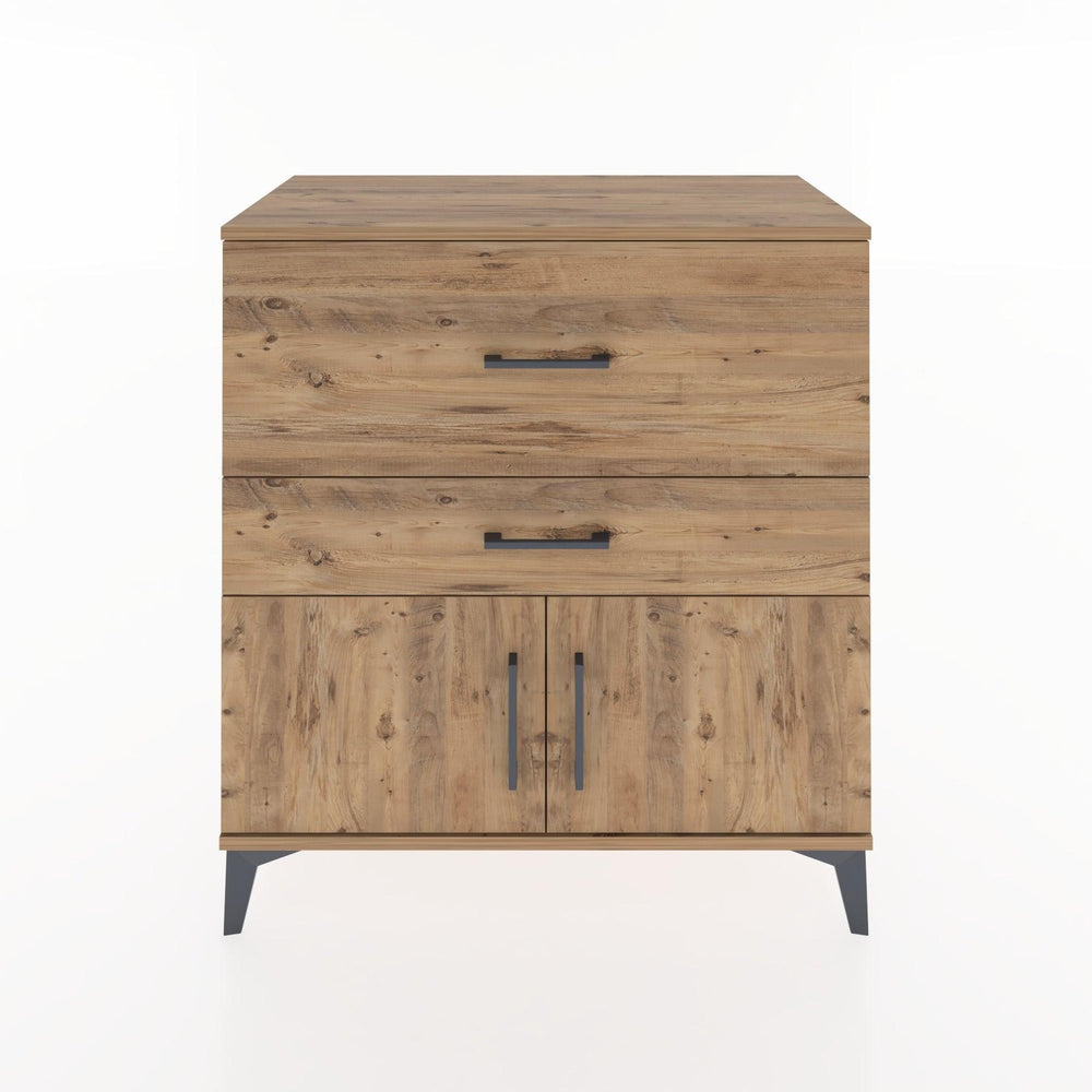 Woodntry Modular Dresser Pine 88x44x84 cm with Cover and Drawer KC106-3