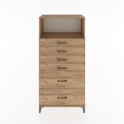 Woodntry Modular Cabinet Pine 88x44x170 cm with Drawers and Shelves CR45-3